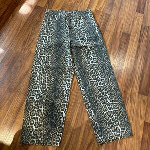 Cheetah jeans